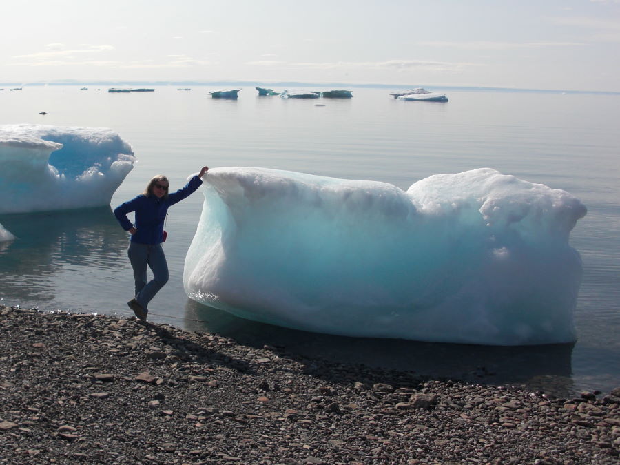 iceberg in Northern Canada